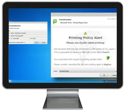 Papercut, Print Policy Alert, MBM Business Systems