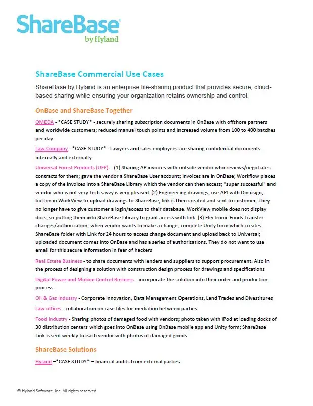 ShareBase, Commercial, Kyocera, Software, Document Management, MBM Business Systems