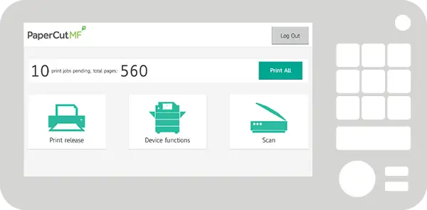 Papercut, Integrated Scanning, MBM Business Systems